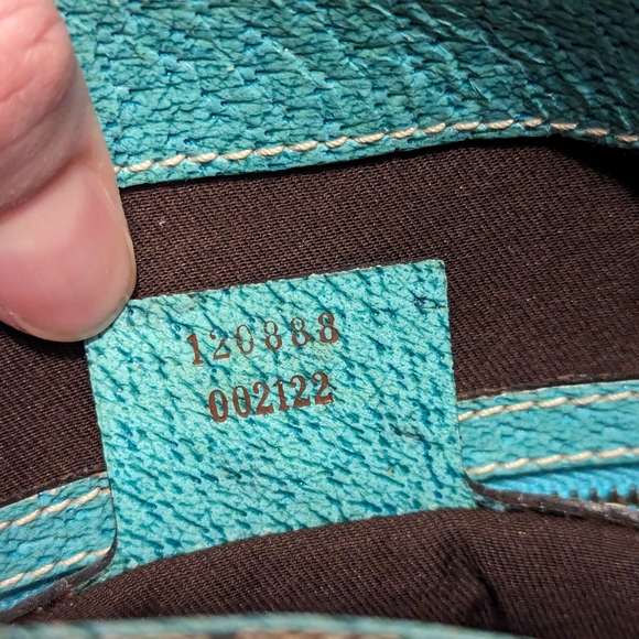 Gucci GG Jackie Shoulder Bag with Tiffany Blue trim - Picture 8 of 17